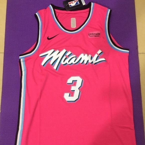 pink wade jersey